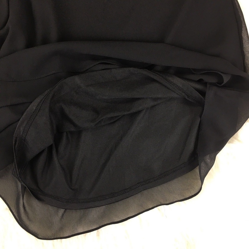 Double Zero Women's Black One Shoulder Blouse S - Picture 5 of 6